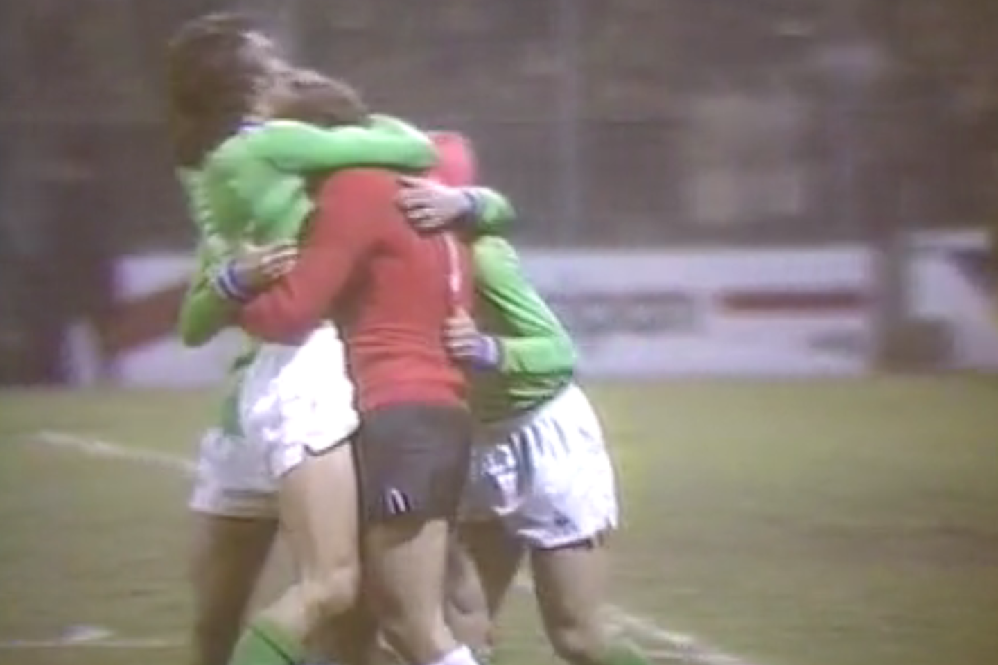 Fanion ASSE Saint-Etienne / Dynamo Kiev - Coupe D'Europe 1976 - Pennant