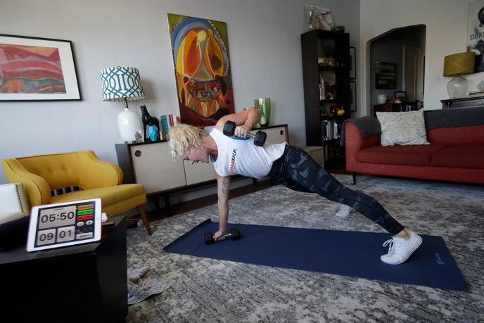 Gainage Pompes Yoga Cinq Applis Pour Garder La Forme En