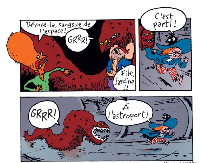 « Sardine de l’espace », d’Emmanuel Guibert et Joann Sfar.