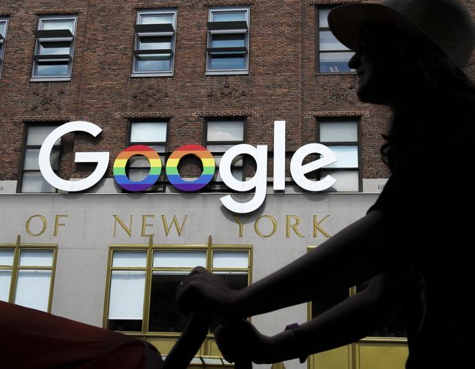 Les bureaux de Google à New York.