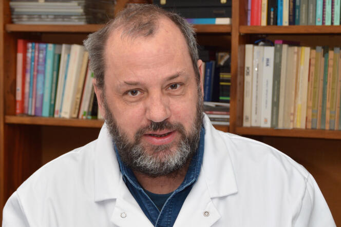 Renaud Piarroux, chercheur et chef du service de parasitologie à l’hôpital de la Pitié-Salpêtrière.