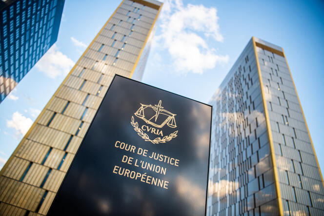 Las torres de oficinas del Tribunal de Justicia de las Comunidades Europeas, en Luxemburgo, el 15 de junio de 2019. 