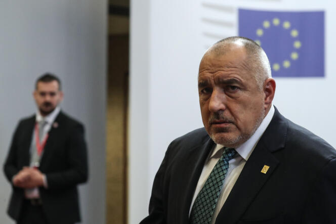Boïko Borissov à Bruxelles, en février 2020.
