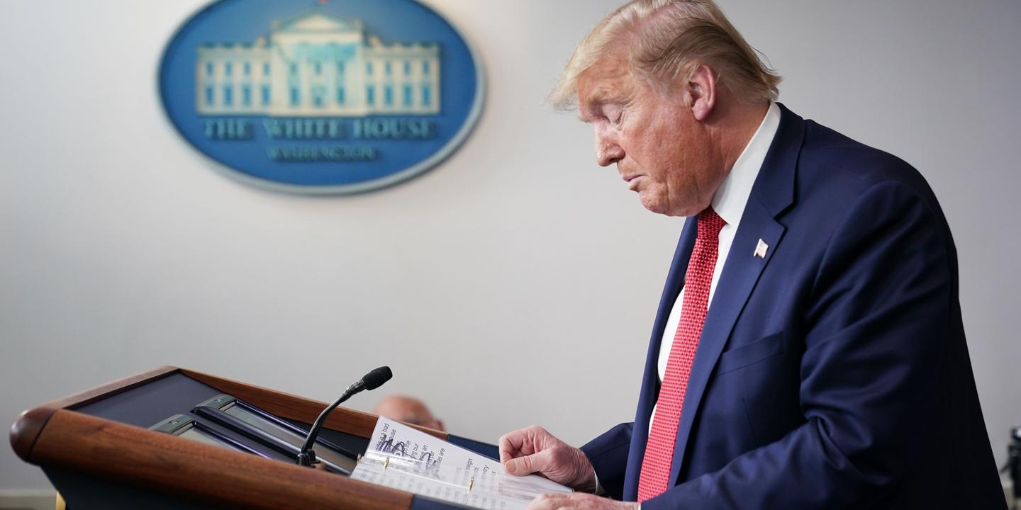 Le coronavirus peut-il priver Donald Trump de second mandat ?