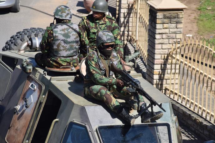 A Maseru, capitale du Lesotho, le 18 avril 2020.