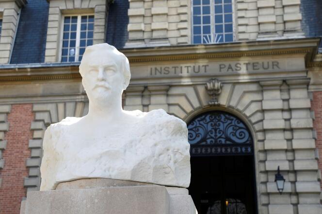A l’Institut Pasteur, à Paris, le 20 avril 2020.