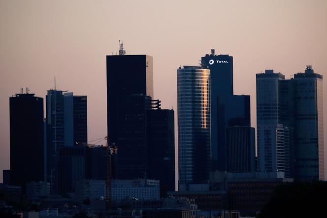 The La Défense business district, near Paris, on April 21, 2020.