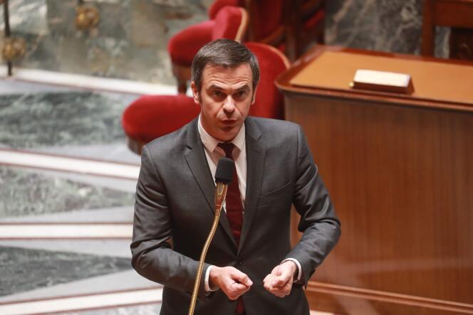 Le ministre de la santé, Olivier Véran, à l’Assemblée nationale, le 29 avril.