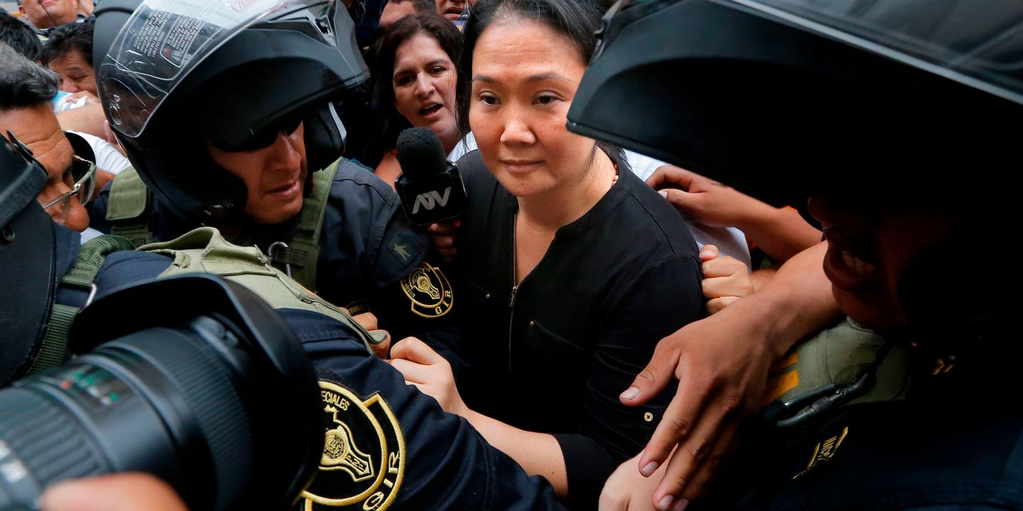 Au Pérou, la chef de l’opposition Keiko Fujimori obtient sa libération sous caution