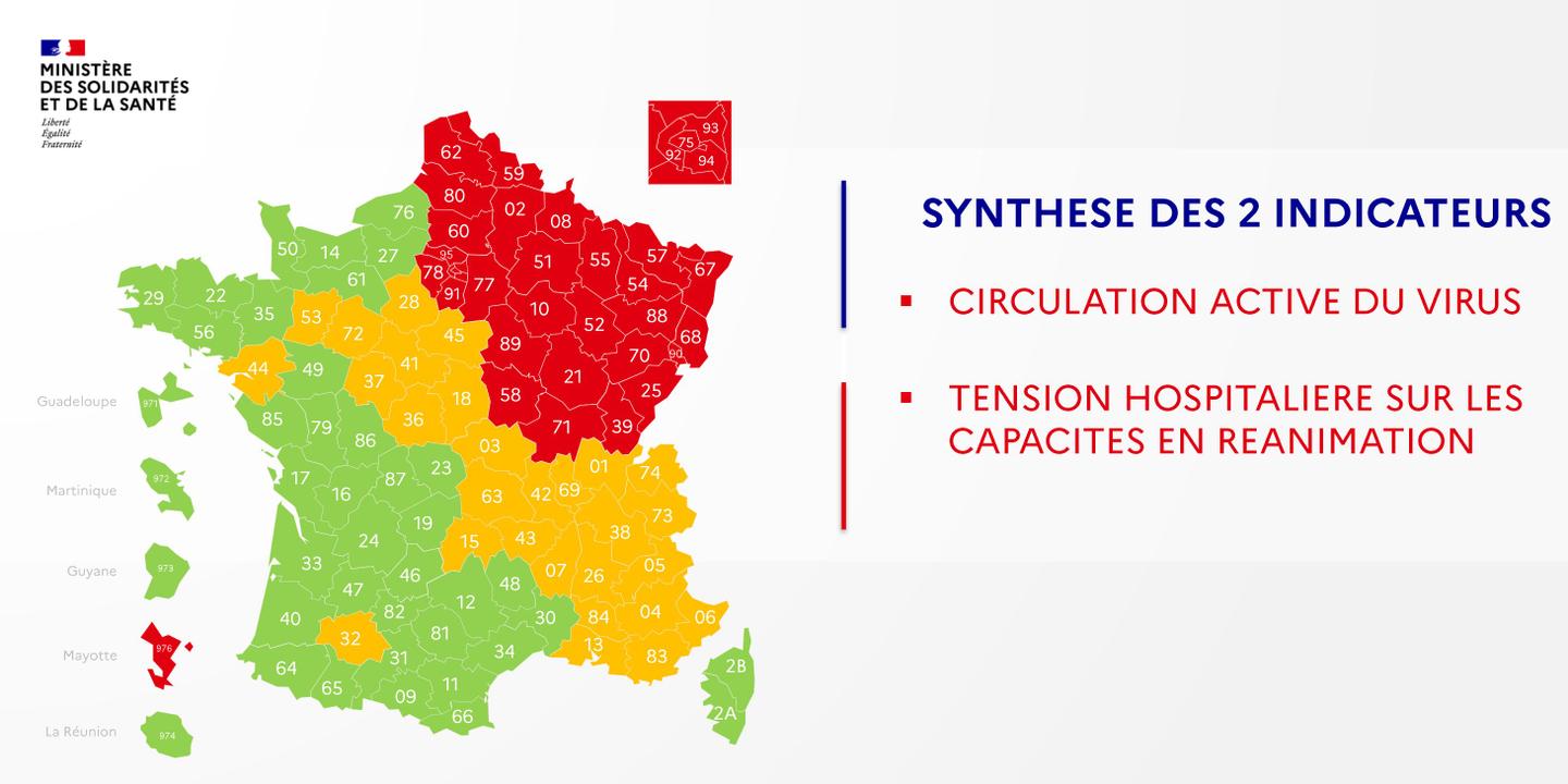 Coronavirus en France : de nouvelles cartes de déconfinement progressif
