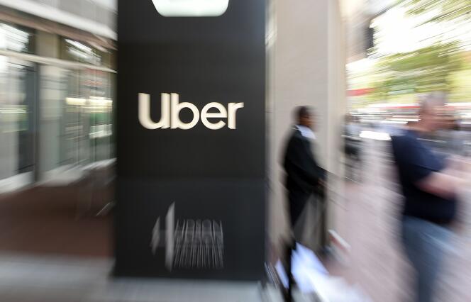 Uber headquarters in San Francisco, California, on May 8, 2019