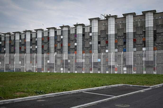 La prison de Fleury-Mérogis (Essonne) en mai 2019, où le taux d’occupation vient de passer sous les 100 %.