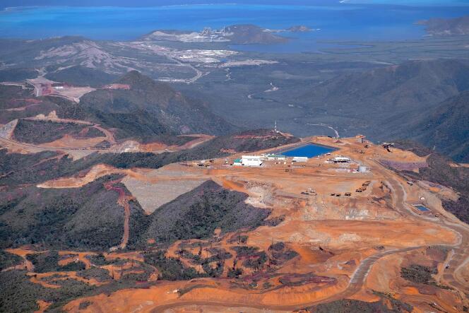 Vista aérea de la planta de níquel de Koniambo operada por Glencore y Société Minière du Sud-Pacifique, en Voh, Nueva Caledonia, en septiembre de 2015. 