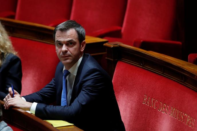 Le ministre de la santé, Olivier Véran, à l’Assemblée nationale à Paris, le 12 mai.