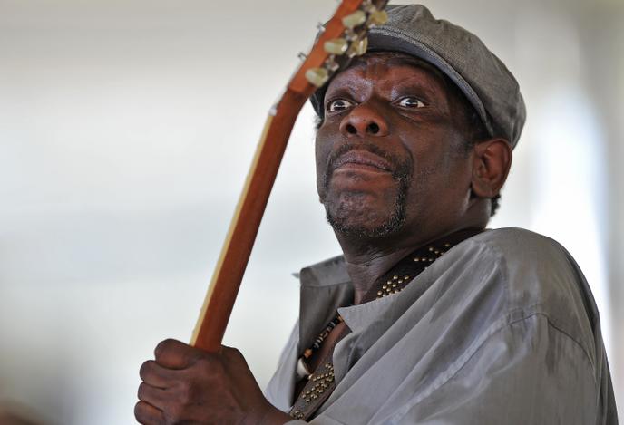 Lucky Peterson, à Newport (Etat de Rhode Island), le 31 juillet 2015.
