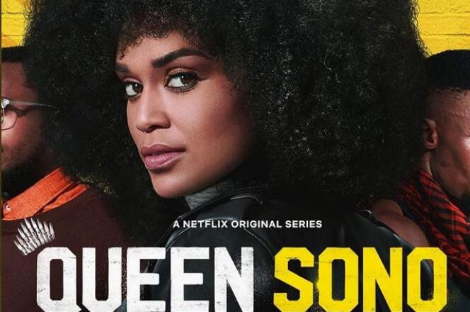 Affiche de la série « Queen Sono », de Netflix.
