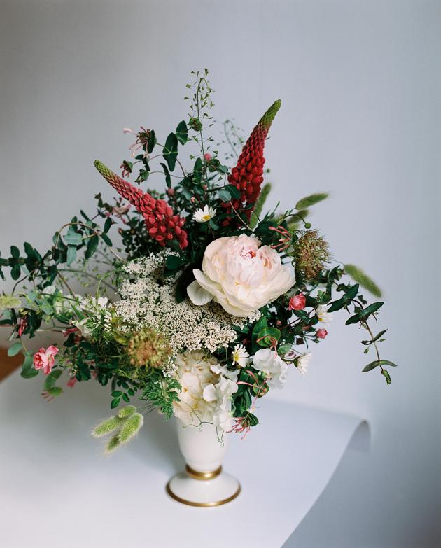 Un bouquet réalisé par la fleuriste parisienne Edith Besenfelder.