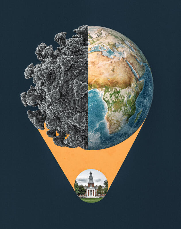 Mini globe terrestre rotatif avec carte du monde pour le bureau, la maison,  l'école
