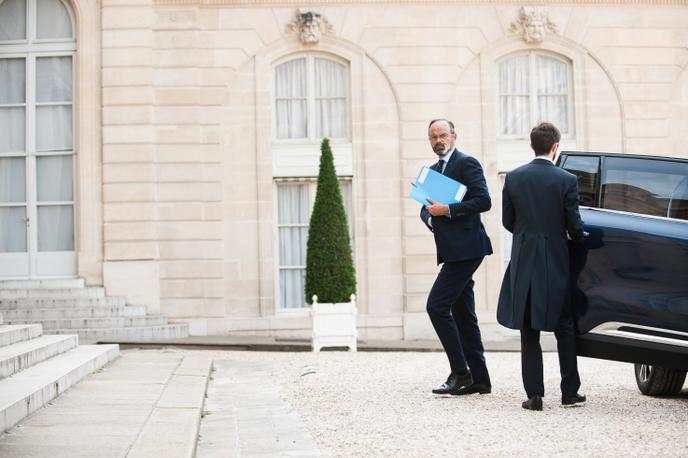Prime Minister Edouard Philippe on June 3 at the Elysee Palace.