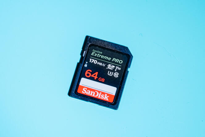 Les meilleures cartes SD 64 Go pour appareil photo