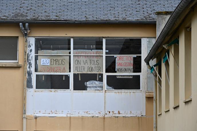 Au siège du fabriquant de chaussures JB Martin, à Fougères (Ille-et-Vilaine), le 5 juin.