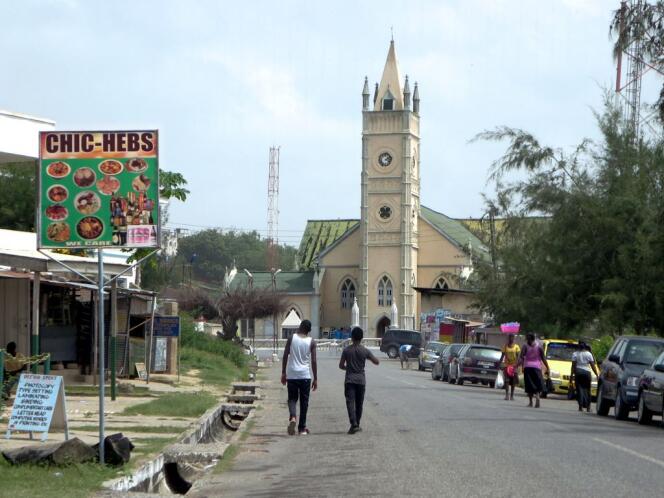 L’église méthodiste Wesley, à Cape Coast, au Ghana, en 2015.