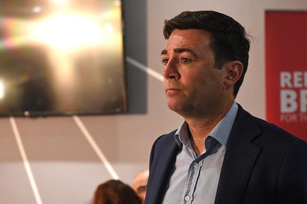 Andy Burnham, le maire de Manchester, le 2 septembre 2019.