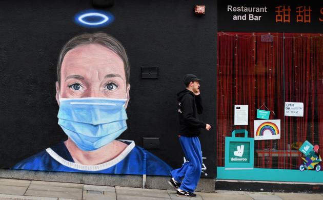 Art de rue à Manchester, le 3 juin 2020.