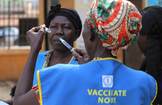 Le Soudan du Sud a réussi à terminer sa campagne de vaccination de masse avant l’arrivée de la pandémie de Covid-19. Ici, à Juba, le 4 février 2020.