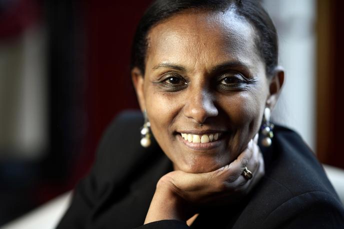 Segenet Kelemu, directrice de l’Icipe (Centre international pour la physiologie des insectes et l’écologie de Nairobi), à Paris, en mars 2014.