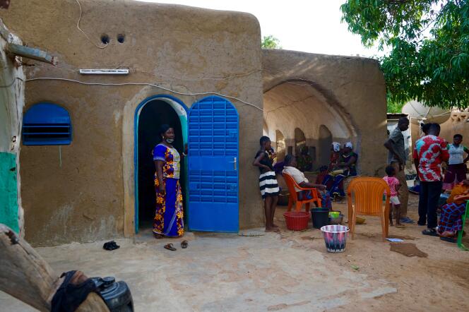 Une maison de Boromo, au Burkina-Faso, construite en « voûte nubienne », qui offre une grande faîcheur.