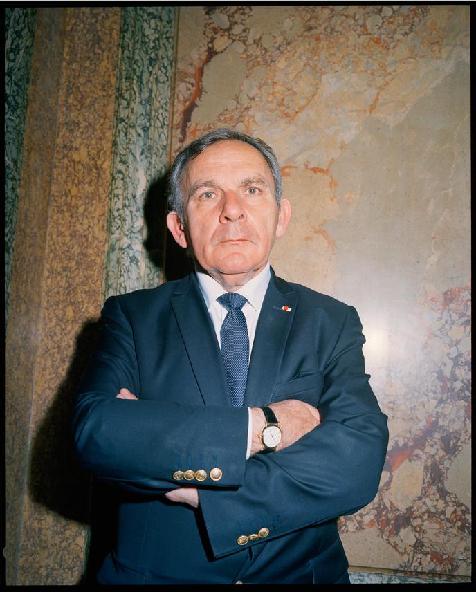 Francis Szpiner, le 18 juin, à Paris.