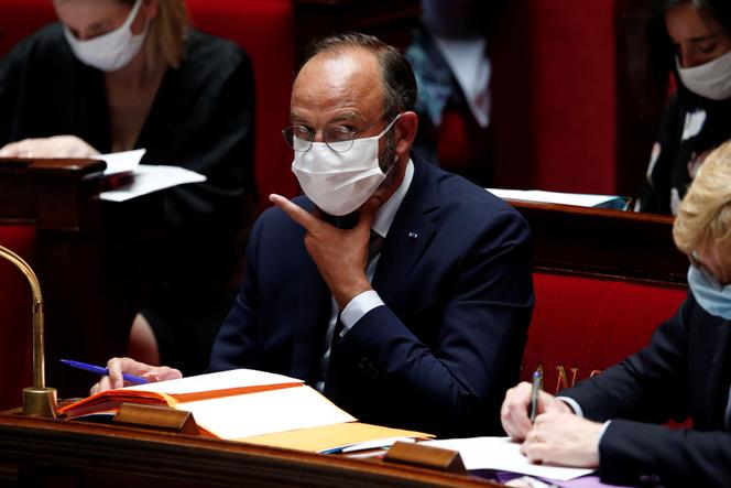 Edouard Philippe, alors premier ministre, à l’Assemblée nationale, le 23 juin 2020.
