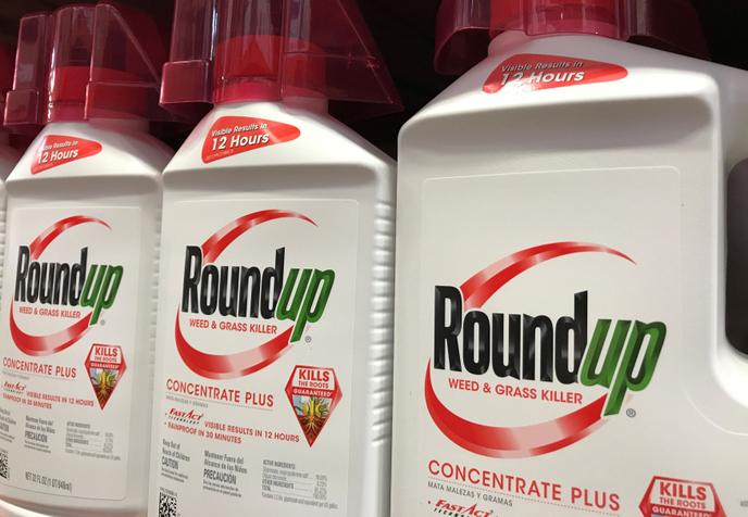 Le Roundup vendu dans un supermarché à Encinitas, en Californie, le 26 juin 2017.