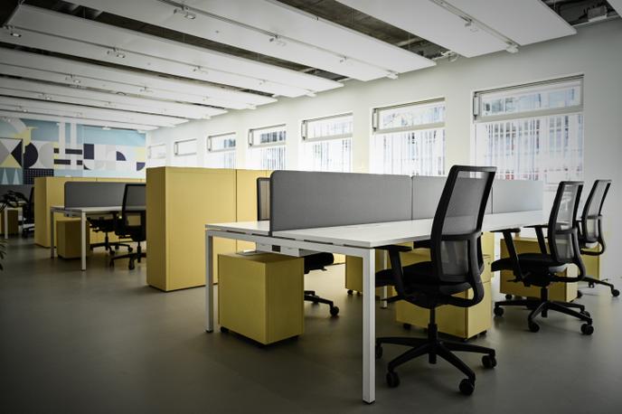 L’espace de bureaux à partager Deskopolitan, à Paris, le 27 mai.