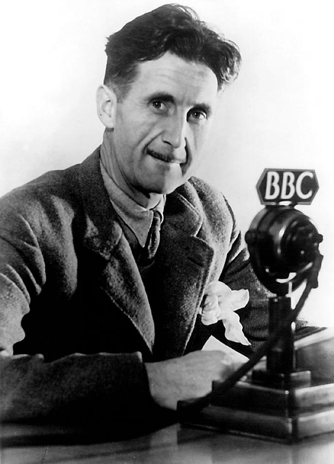 L’écrivain britannique George Orwell, nom de plume d’Eric Arthur Blair.