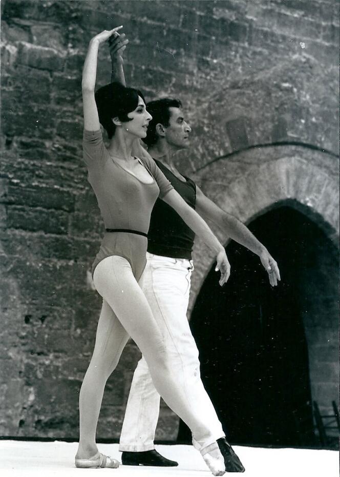 Laura Proença et Maurice Béjart, en 1966, dans « Erotica ».
