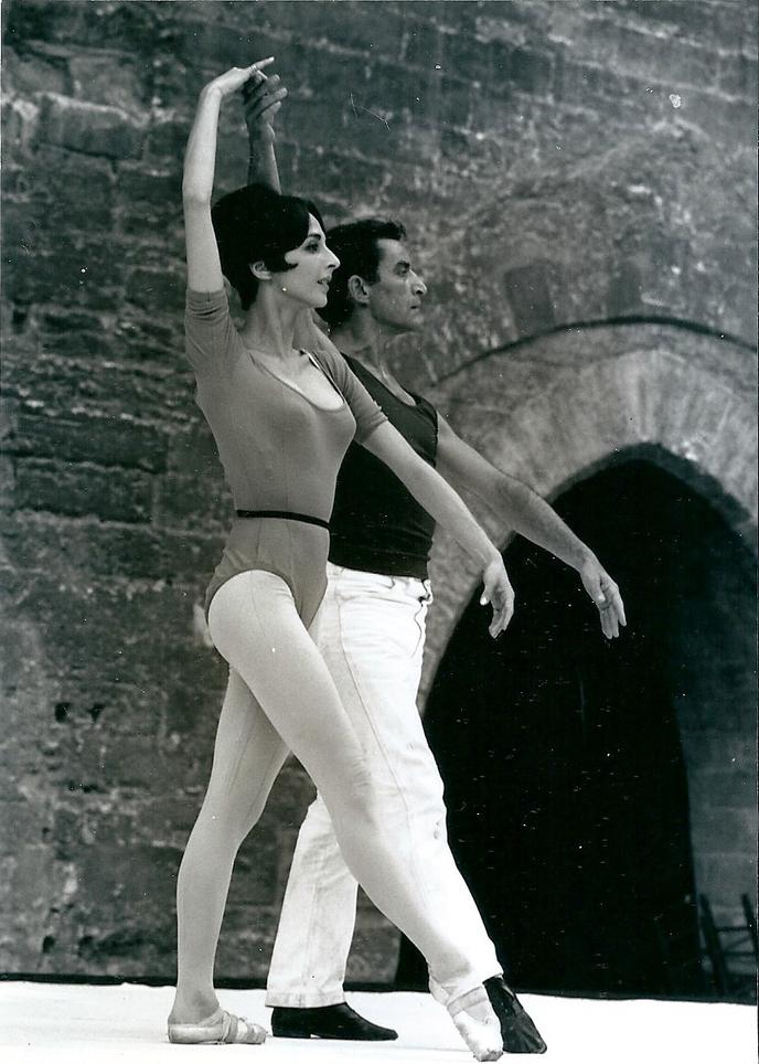 Laura Proença et Maurice Béjart, en 1966, dans « Erotica ».