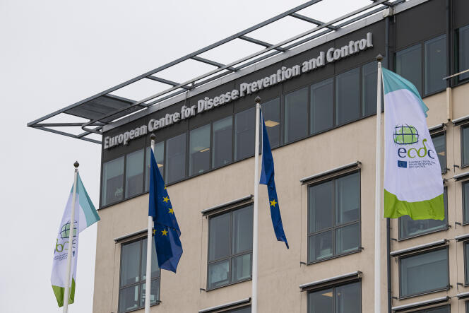 The European Centre for Disease Prevention and Control (ECDC) in Solna, Sweden, on March 3, 2020.