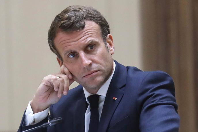 Emmanuel Macron, à Nouakchott (Mauritanie), le 30 juin.
