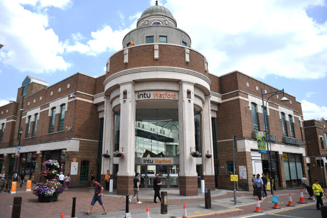 Le centre commercial Intu à Watford (au nord-ouest de Londres), le 26 juin.