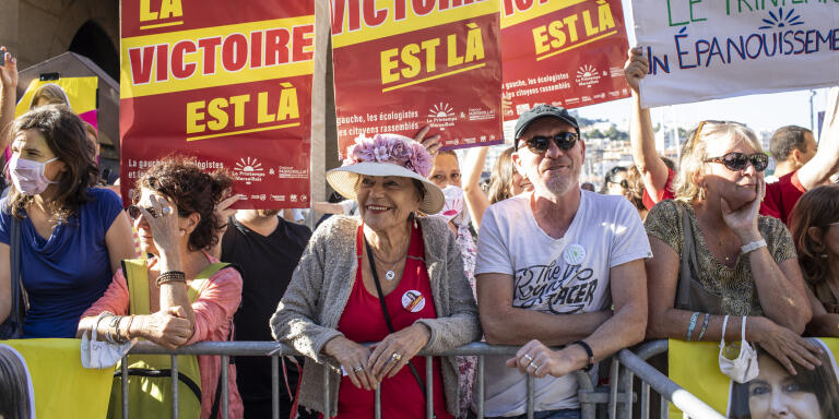 Soutien du Printemps Marseillais. Elections municipales à Marseille, le 4 juin 2020