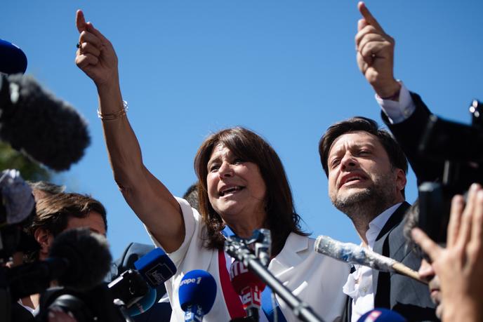 Michèle Rubirola, après son élection, à Marseille, le 4 juillet 2020.