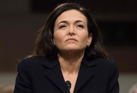 (FILES) In this file photo Facebook COO Sheryl Sandberg testifies before the Senate Intelligence Committee on Capitol Hill in Washington, DC, on September 5, 2018. Facebook on July 7, 2020 pledged to take further steps to remove toxic and hateful content from the leading social network as its top executives were set to meet with organizers of a mushrooming ad boycott. Chief executive Mark Zuckerberg and chief operating officer Sheryl Sandberg were to speak with leaders of the #StopHateForProfit campaign which has garnered more than 900 advertisers pausing their campaigns on Facebook. / AFP / Jim WATSON 