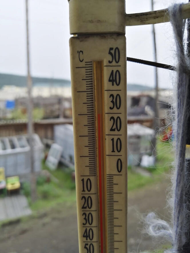 Température de 30 degrés, à Verkhoïansk, le 21 juin.
