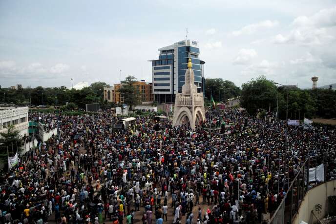 Manifestation à Bamako.