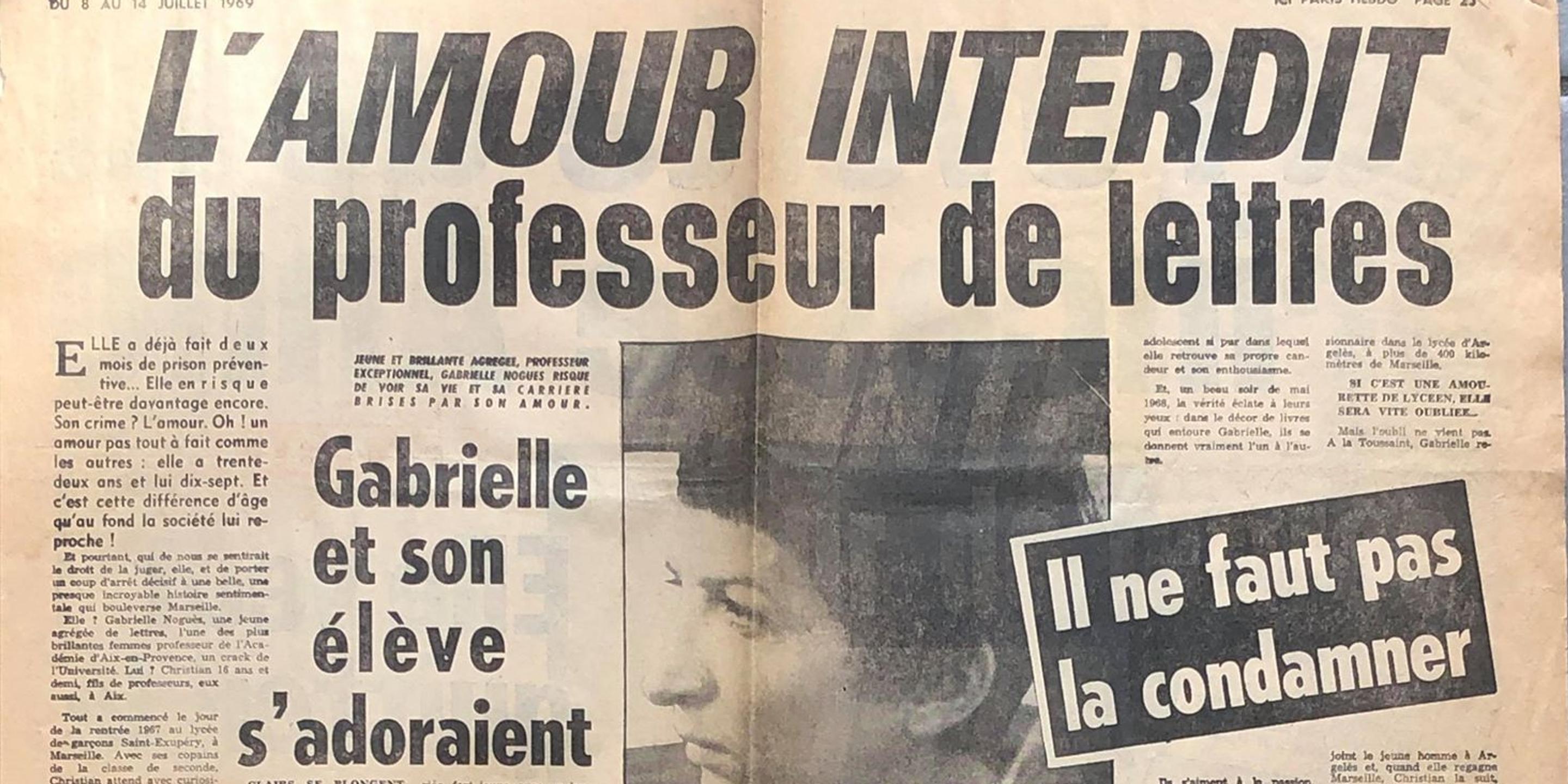 L affaire Gabrielle Russier La Condamn e L affaire Gabrielle Russier La Condamn e