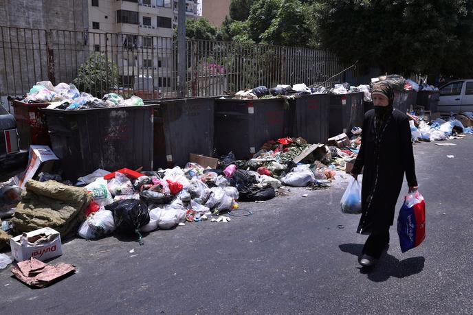 A Beyrouth, le 14 juillet 2020.
