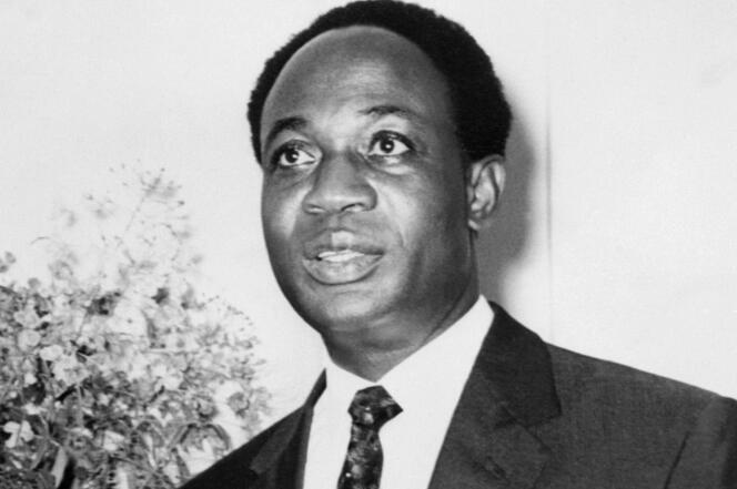 Photographie non datée de Kwame Nkrumah alors qu’il était premier ministre du Ghana avant que le pays n’obtienne son indépendance de la Grande-Bretagne, le 6 mars 1957.