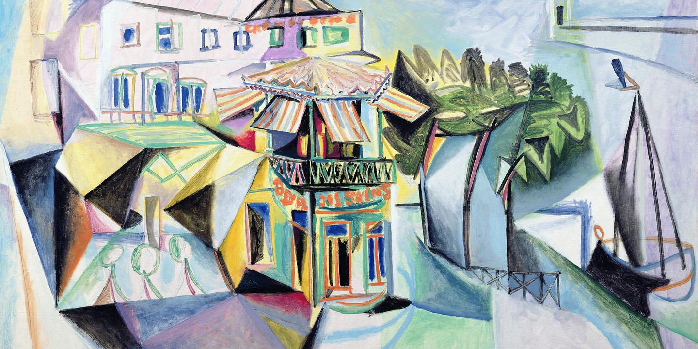 A Royan Pablo Picasso Se Met Au Vert